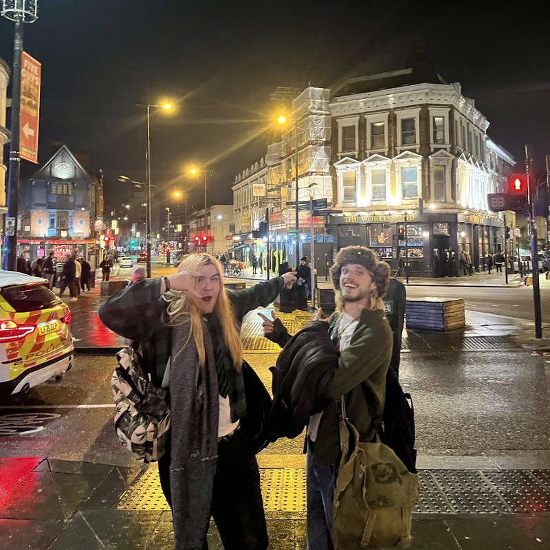 Jordan and Damien out and about
